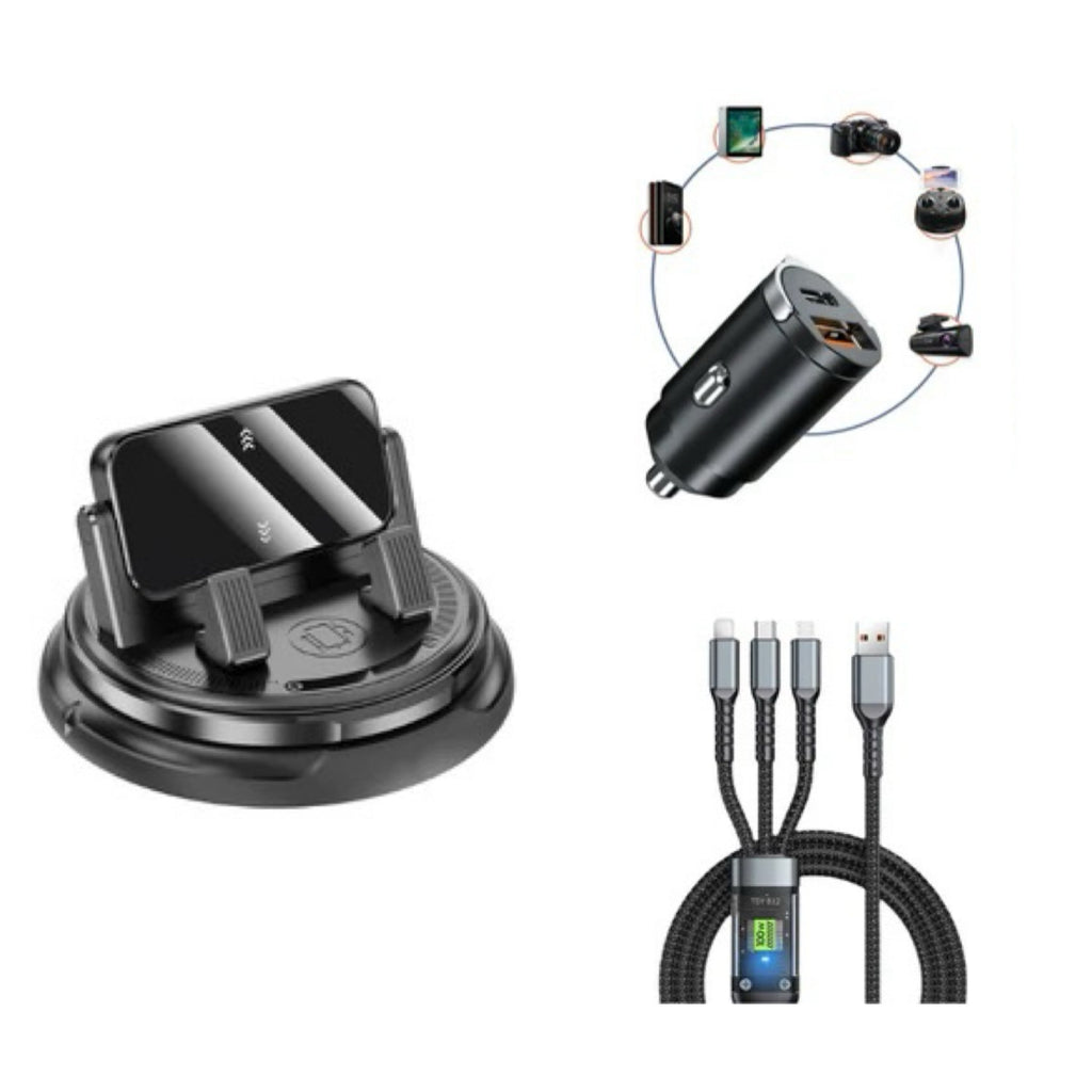 📱 50% OFF! 2-in-1 car phone holder + parking number plate – 360° rotation, fits heavy-duty cases. 50K+ sold! 🚗✨