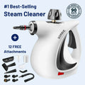 Handheld Multi-Surface Steam Cleaner with 12 Accessories
