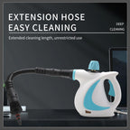 Handheld Multi-Surface Steam Cleaner with 12 Accessories