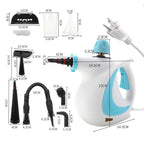 Handheld Multi-Surface Steam Cleaner with 12 Accessories