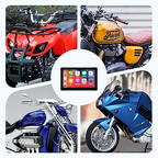 Waterproof Motorcycle Dash Cam | Front & Rear Full HD