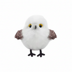 White Snowy Owl - White Background